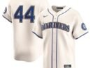 Julio Rodriguez Seattle Mariners Nike Alternate Limited - Cream/Navy