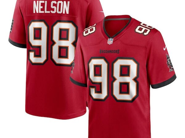 Anthony Nelson Tampa Bay Buccaneers Nike Game Jersey - Red