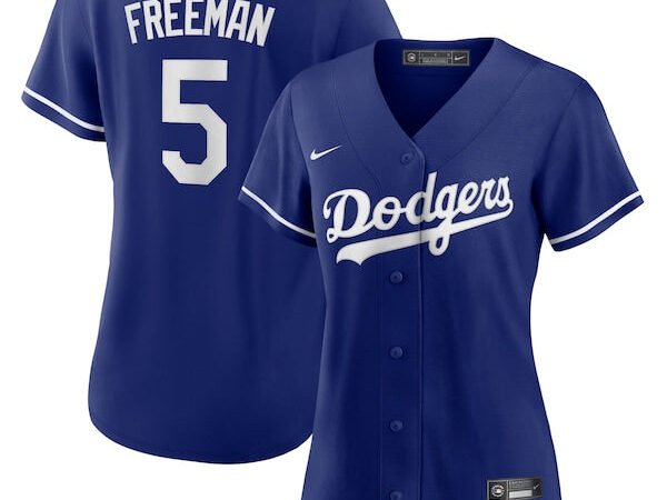 Freddie Freeman Los Angeles Dodgers Nike Women's Alternate Replica Player Jersey - Royal/White