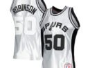 David Robinson San Antonio Spurs 1998/99 Hardwood Classics 75th Anniversary Swingman Jersey - Platinum