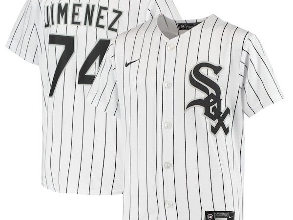 Eloy Jimenez Chicago White Sox Nike Youth Alternate Replica Player Jersey - White
