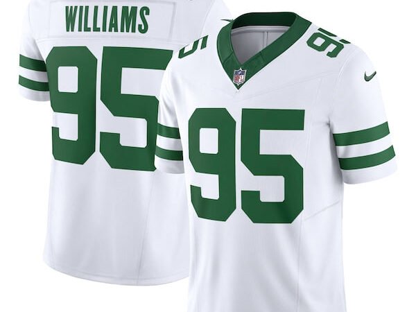 Quinnen Williams New York Jets Nike Vapor F.U.S.E. Limited Jersey - Legacy White