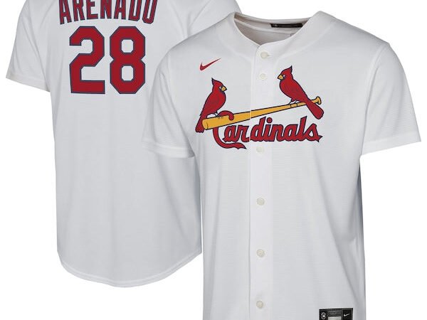 Nolan Arenado St. Louis Cardinals Nike Youth Home Replica Player Jersey - White