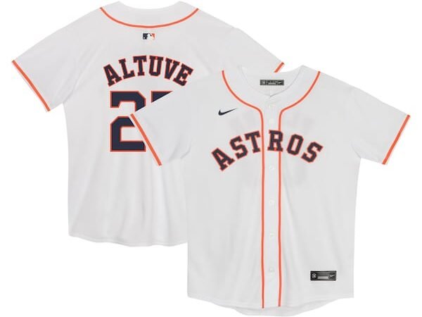Jose Altuve Houston Astros Nike Preschool Home Game Jersey - White