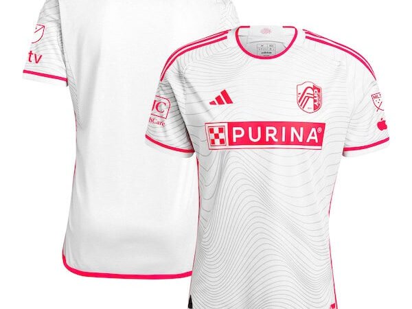 St. Louis City SC adidas 2024 The Confluence Kit Authentic Jersey - White