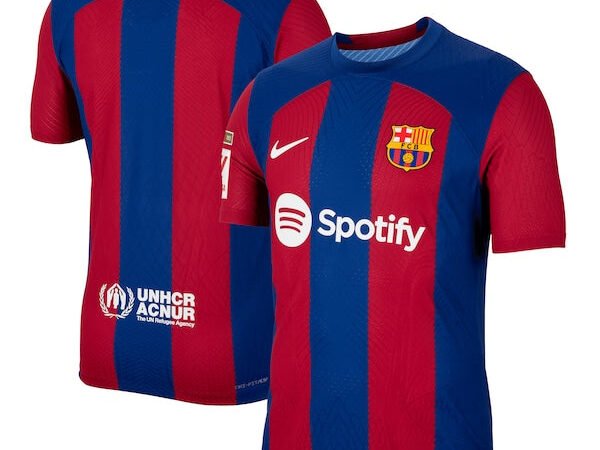 Barcelona Nike 2023/24 Home Match Authentic Jersey - Royal