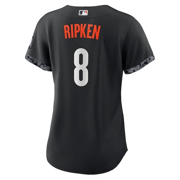 Cal Ripken Baltimore Orioles Nike Women's 2023 City Connect Replica Player Jersey - Black