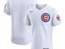 Chicago Cubs Nike Home Elite Jersey - White