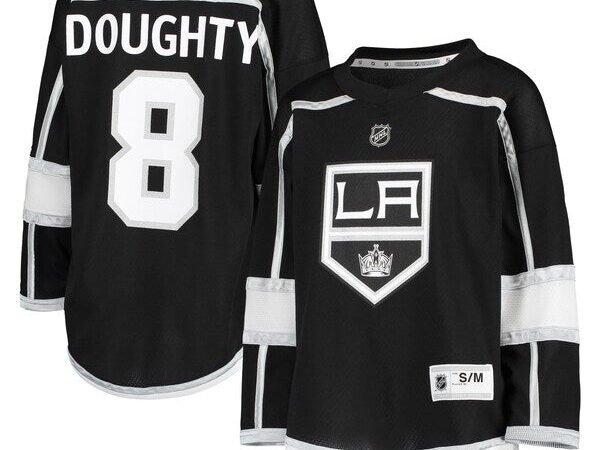 Drew Doughty Los Angeles Kings Youth Home Replica Player Jersey - Black