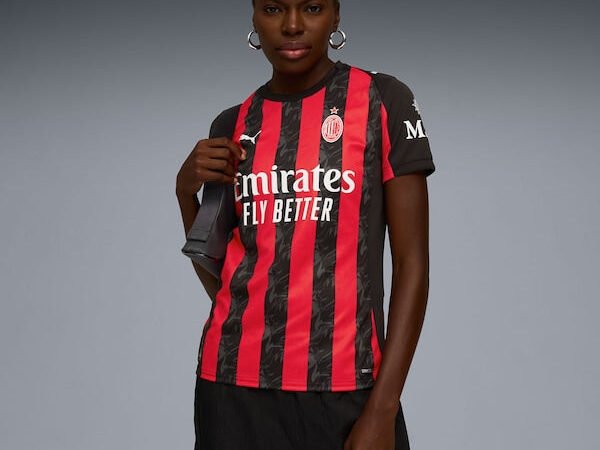 AC Milan Puma Women's 2025/26 Home Replica Jersey - Red