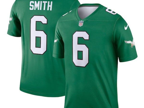 DeVonta Smith Philadelphia Eagles Nike Legend Jersey - Kelly Green