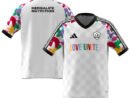 LA Galaxy adidas Youth 2024 Pride Pre-Match Top - White