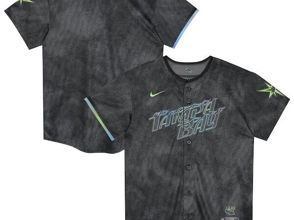 Tampa Bay Rays Nike Preschool City Connect Jersey - Black