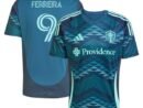 Jesus Ferreira Seattle Sounders FC adidas 2025 The Salish Sea Kit Replica Player Jersey - Blue