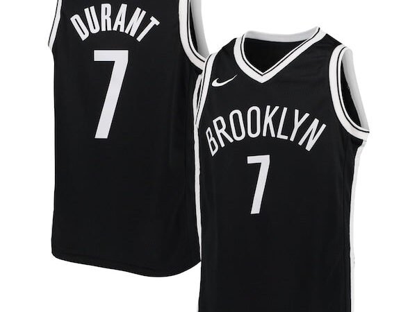 Kevin Durant Brooklyn Nets Nike Youth Swingman Jersey - Icon Edition - Black