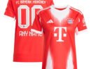 Bayern Munich adidas Women's 2025/26 Home Replica Custom Jersey - Red