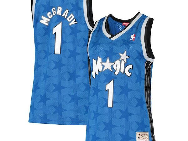 Tracy McGrady Orlando Magic Women's 2000/01 Hardwood Classics Swingman Jersey - Blue