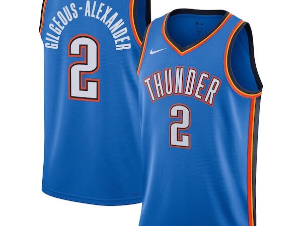 Shai Gilgeous-Alexander Oklahoma City Thunder Nike Unisex Swingman Jersey - Icon Edition - Blue