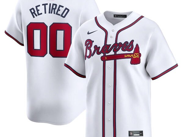 Atlanta Braves Nike Home Limited Pick-A-Player Retired Roster Jersey - White