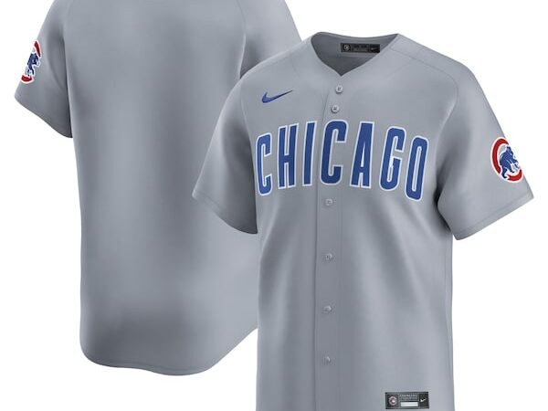 Chicago Cubs Nike Road Limited Jersey - Gray