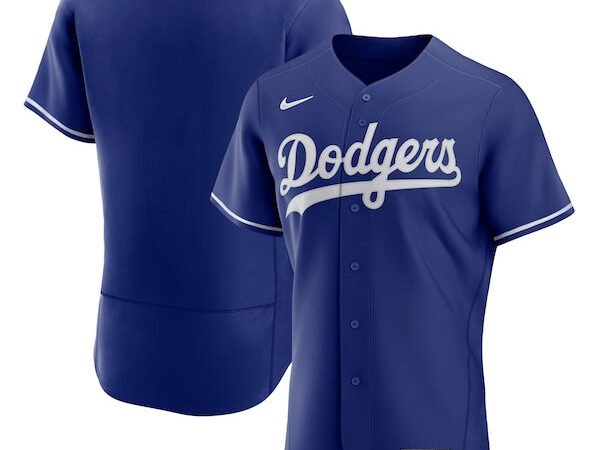 Los Angeles Dodgers Nike Alternate Authentic Team Jersey - Royal