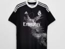 Los Merengues 2014-15 Second Away Vintage Custom Jersey - Black Dragon