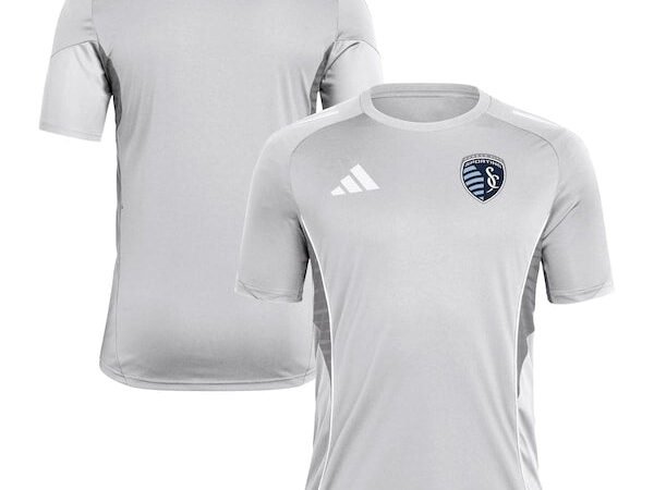 Sporting Kansas City adidas 2025 Training Jersey - Silver