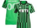 Austin FC adidas Women's 2024 Las Voces Kit Replica Custom Jersey - Green