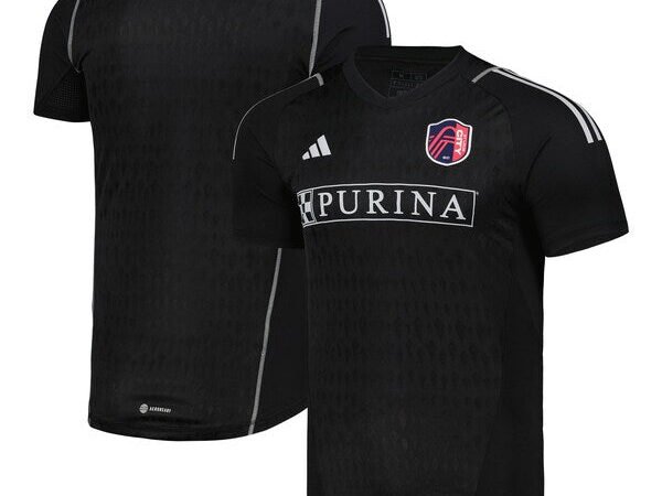St. Louis City SC adidas 2024 Replica Goalkeeper Jersey - Black