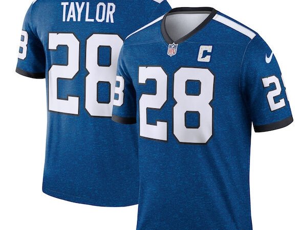Jonathan Taylor Indianapolis Colts Nike Indiana Nights Alternate Legend Jersey - Royal