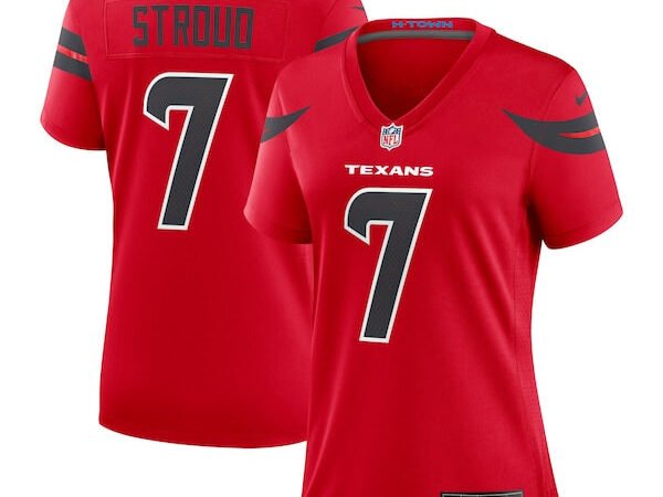 C.J. Stroud Houston Texans Nike Women's Alternate Game Jersey - Red