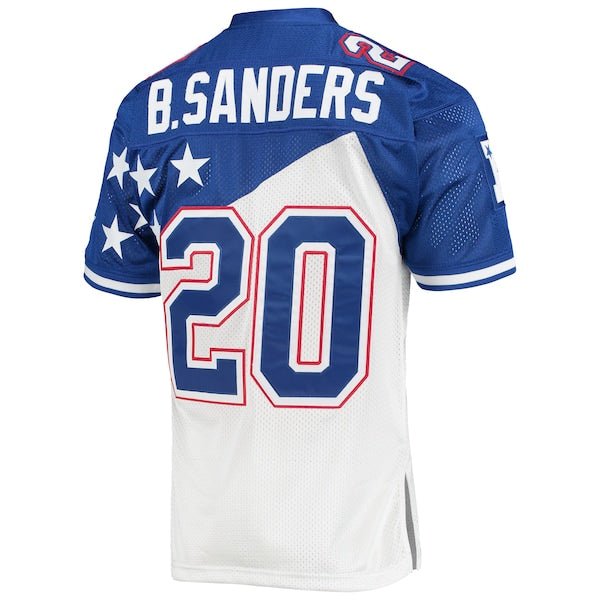 Barry Sanders NFC 1994 Pro Bowl Authentic Jersey - White/Blue
