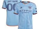 New York City FC adidas 2024 The Interboro Kit Authentic Custom Jersey - Sky Blue