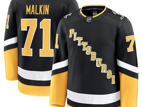 Evgeni Malkin Pittsburgh Penguins Alternate Premium Jersey - Black