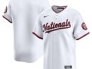 Washington Nationals Nike Home Limited Jersey - White