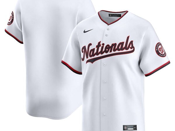 Washington Nationals Nike Home Limited Jersey - White