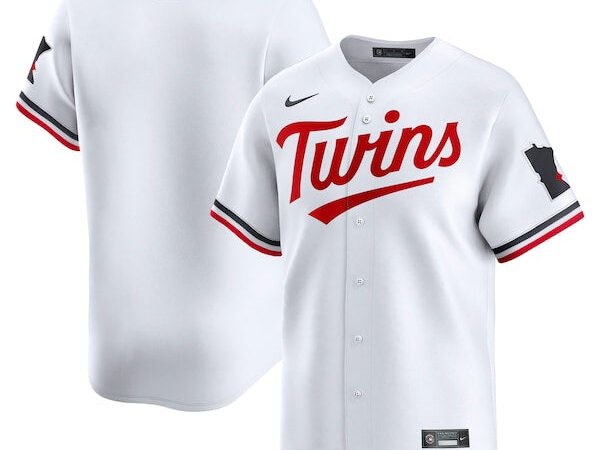 Minnesota Twins Nike Home Limited Jersey - White