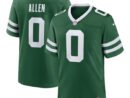 Braelon Allen New York Jets Nike Game Jersey - Legacy Green