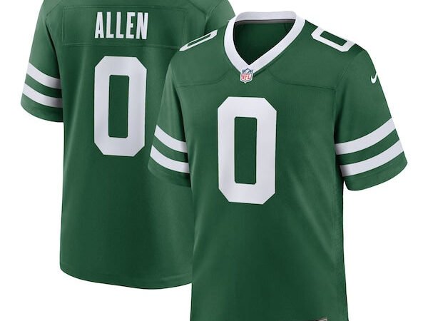 Braelon Allen New York Jets Nike Game Jersey - Legacy Green