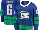 Brock Boeser Vancouver Canucks   Premier Breakaway Player Jersey - Blue