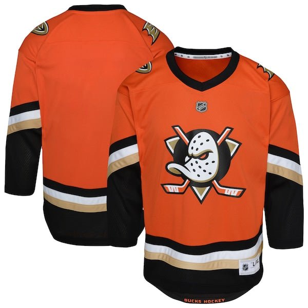 Anaheim Ducks Outerstuff Preschool Home Replica Jersey - Orange