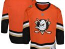 Anaheim Ducks Outerstuff Youth Home Replica Jersey - Orange