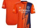 New York City FC adidas 2024 The Volt Kit Authentic Jersey - Orange
