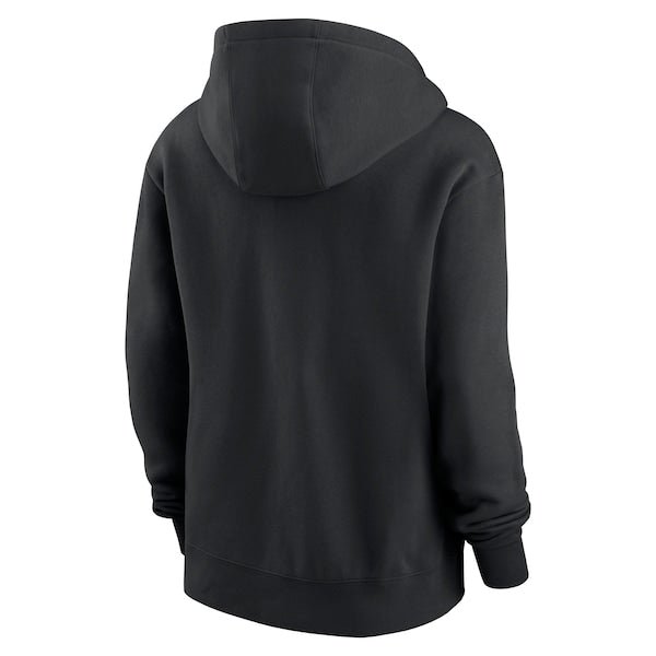 Cleveland Browns Nike Women's 2024 NFL Crucial Catch Club Pullover Hoodie - Black
