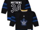 Auston Matthews Toronto Maple Leafs Preschool Alternate Replica Player Jersey - Black/Royal