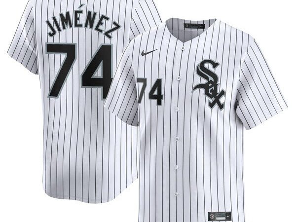 Eloy Jimenez Chicago White Sox Nike Home Limited Player Jersey - White