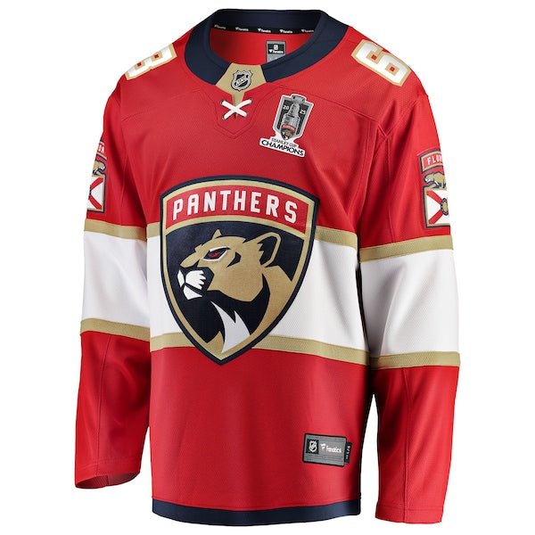 Brad Marchand Florida Panthers 2025 Stanley Cup Champions Breakaway Jersey - Red