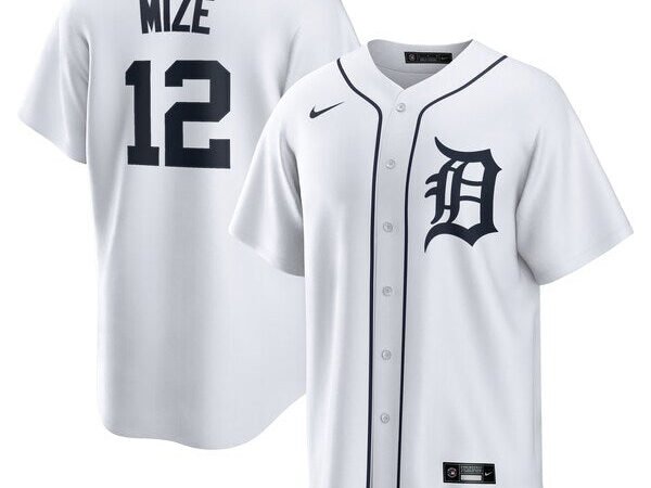 Casey Mize Detroit Tigers Nike Home Replica Jersey - White