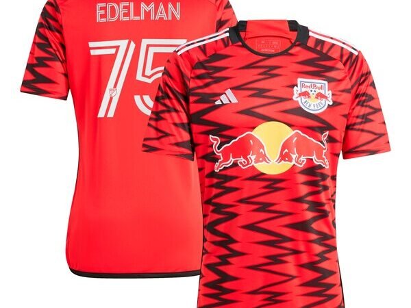 Daniel Edelman New York Red Bulls adidas 2024 Legacy Replica Player Jersey – Red