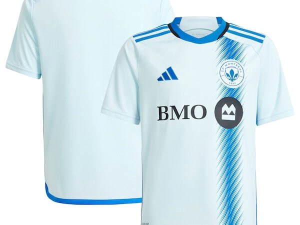 CF Montreal adidas Youth 2024 La Main Replica Jersey – Light Blue